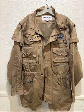 Men’s Military Field Jacket in Khaki